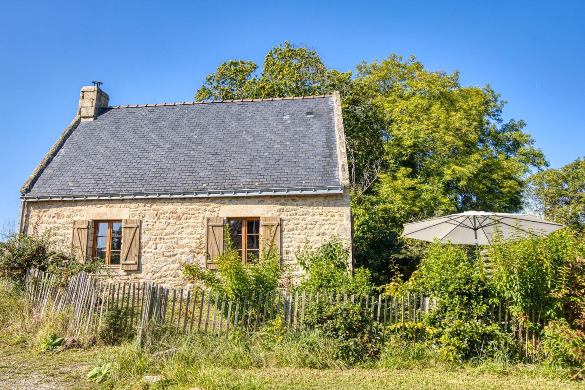 Les gîtes du Plec - Piscine Locoal-Mendon Chambre photo